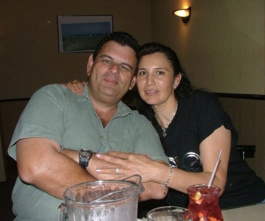 Santiago and Mirna Lorenzo together